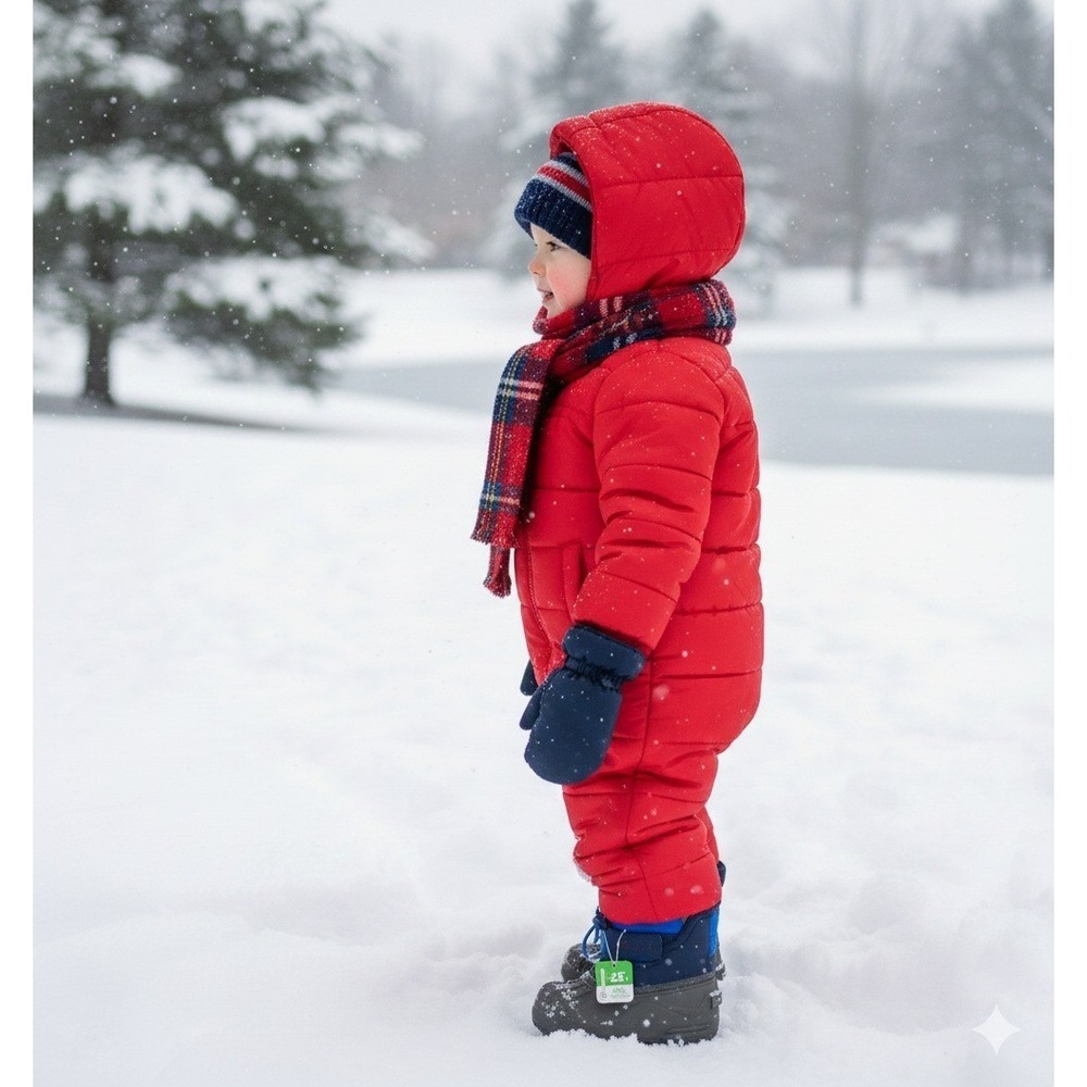 Columbia Kids Snow Boots Waterproof Insulated Winter Warm Size 5 Toddler